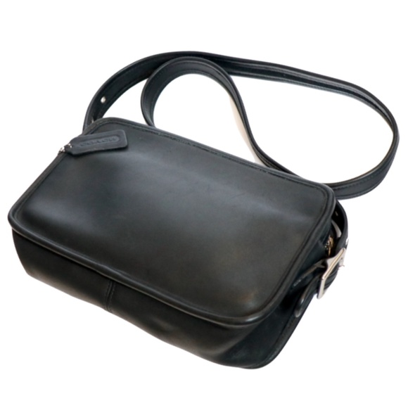 Vintage black Coach 'Legacy East West Compartment Bag No. 9164' - Picture 3 of 13